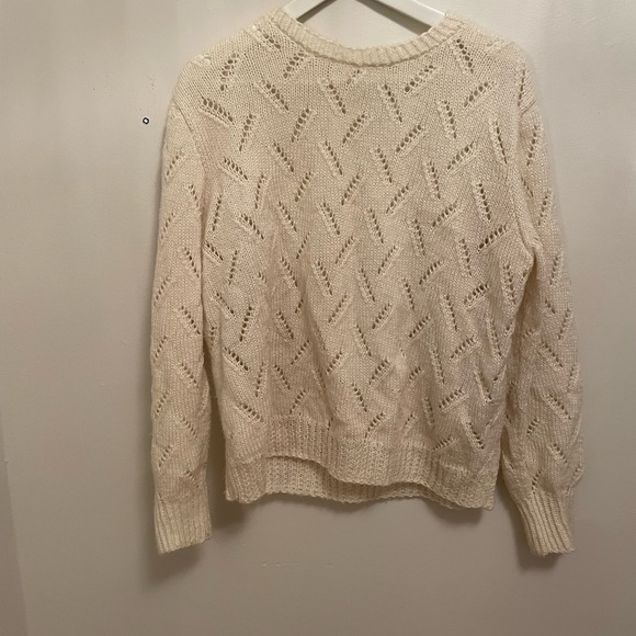 Vintage white sweater - Picture 3 of 3